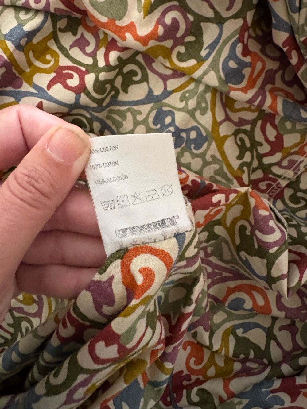 Crate & Barrel Lucia Duvet Set in King Colourful Boho Medallion - Picture 11 of 12